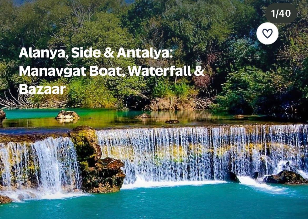 Manavgat Şelalesi & Nehir Tekne Turu